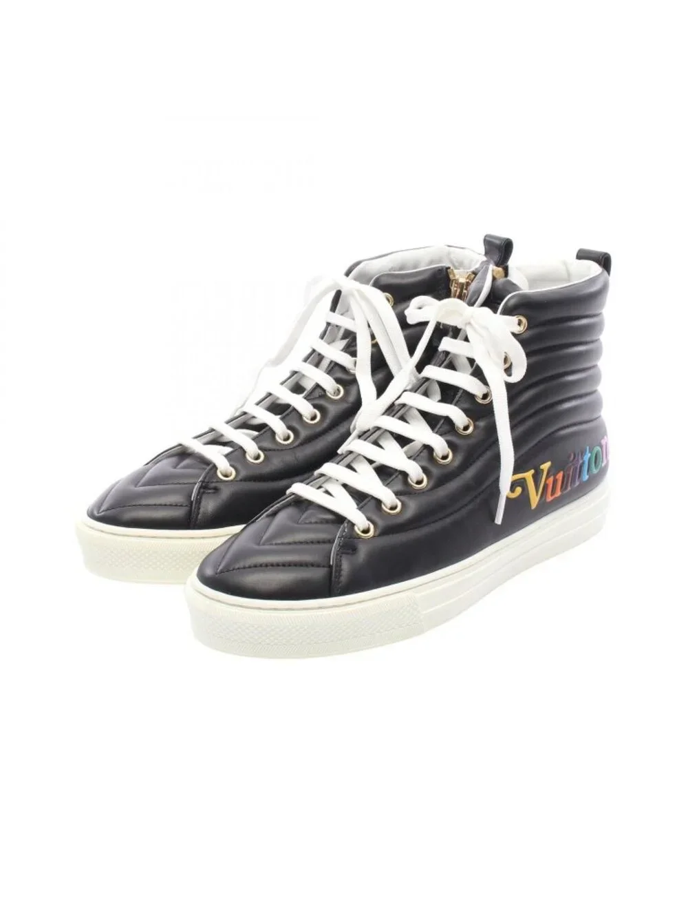 Louis Vuitton Sneakers Stella Line Leather High